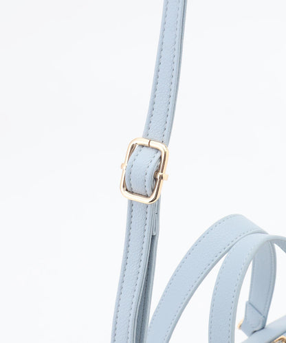 メタルアクセント ボストンバッグ