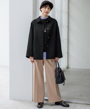 MANTECOPure リバー ステンカラーコート