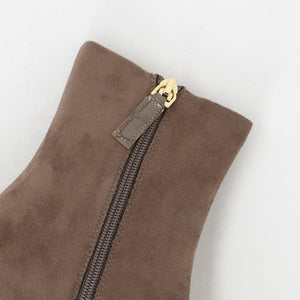 ラウンド ショートブーツ 撥水