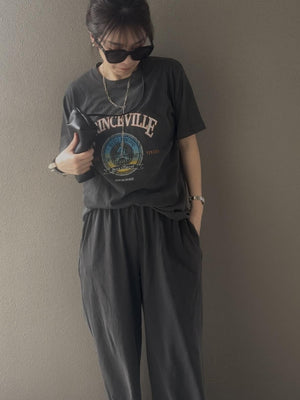 ヴィンテージライクPRINCEVILLEロゴTシャツ