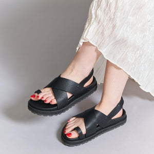 ビッグクロス バックストラップ サンダル