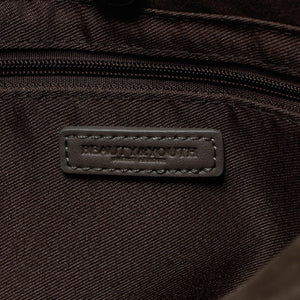 スエードライク チェーン ショルダーバッグ