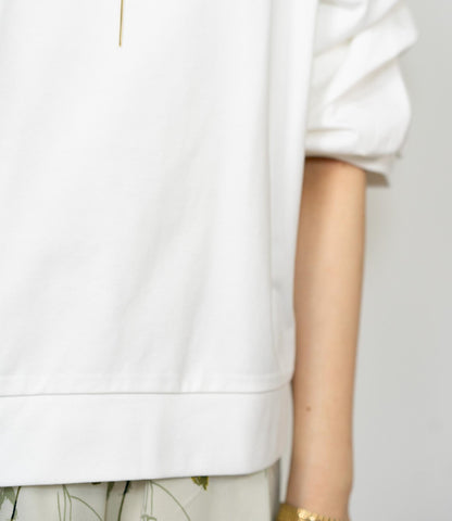 タックスリーブデザインカットソー