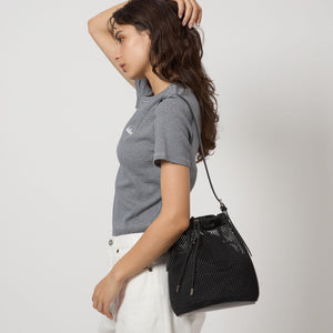 メッシュ ワンハンドル バッグ