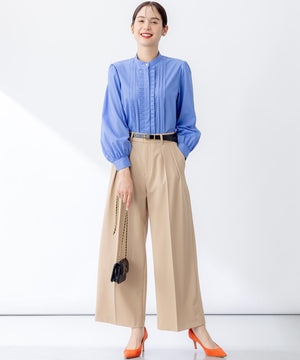 ドライタッチツイル ワイドパンツ