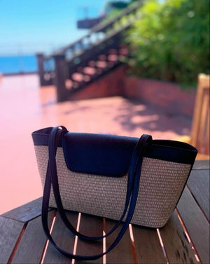 ストローワイドショルダーバッグ