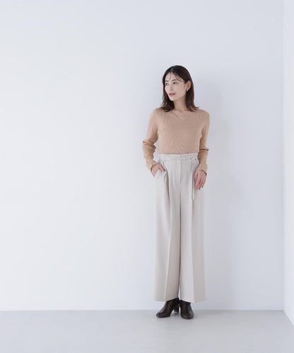 ダブルベルトワイドパンツII