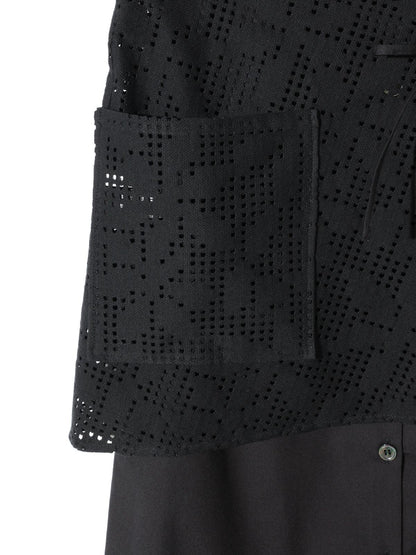 MIDIUMISOLID for Ladies レースレイヤードスカート