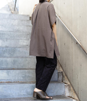 フローラルジャガードテーパードパンツ