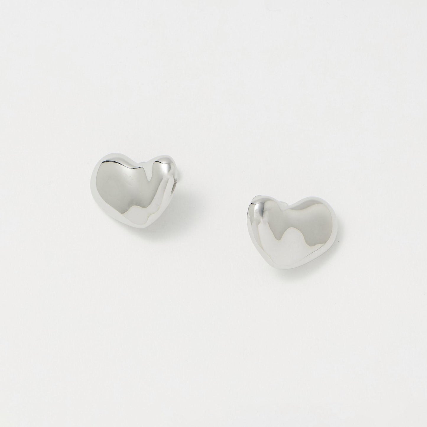 デフォームドハート イヤリング