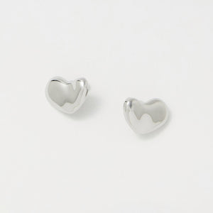 デフォームドハート イヤリング