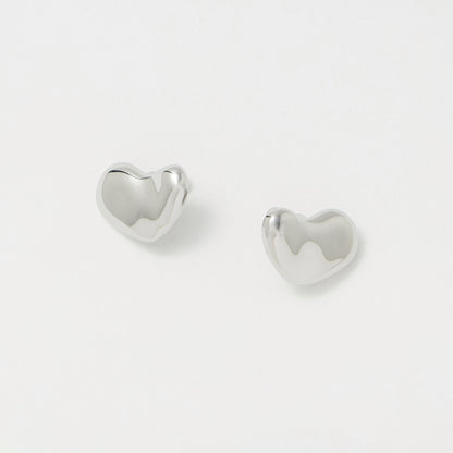 デフォームドハート イヤリング