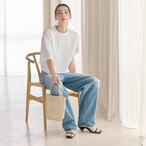 コンビ メッシュ ミニ トートバッグ/かごバッグ