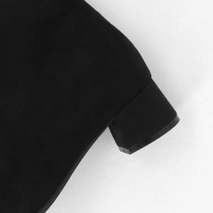 ラウンド ショートブーツ 撥水