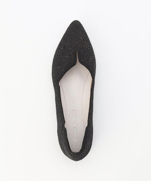 ポインテッド レース パンプス