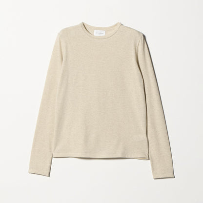 ラメ テンジク ロングスリーブ カットソー