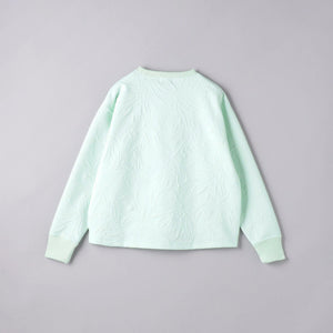 BOTANY ジャガード スウェット プルオーバー