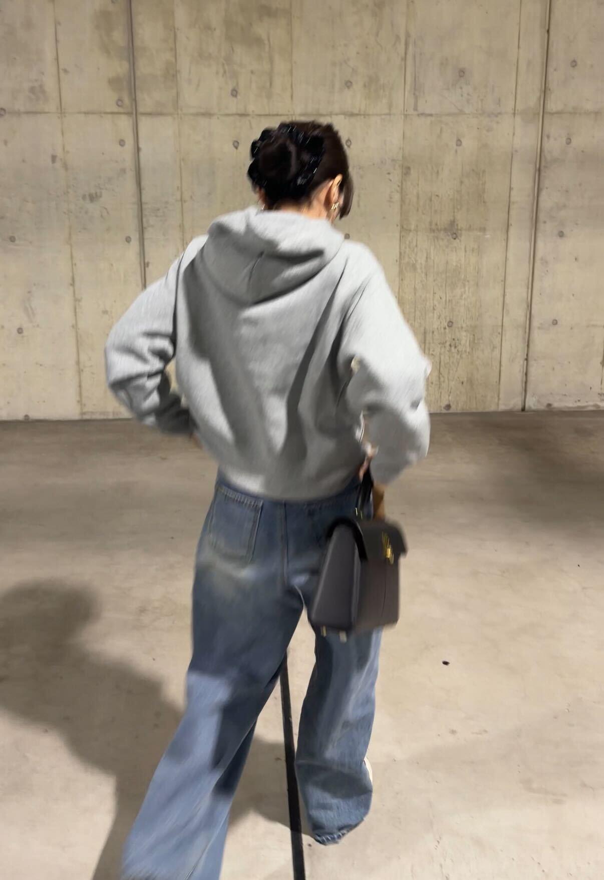 ルーズフィットワイドジーンズ