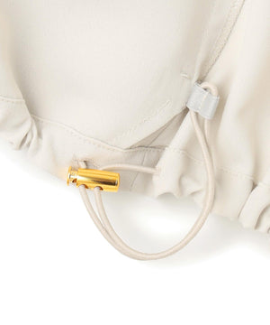 ストレッチジョーゼット フレンチスリーブ ブルゾン