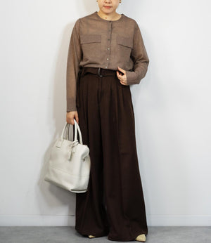 ルーズワイドスラックス