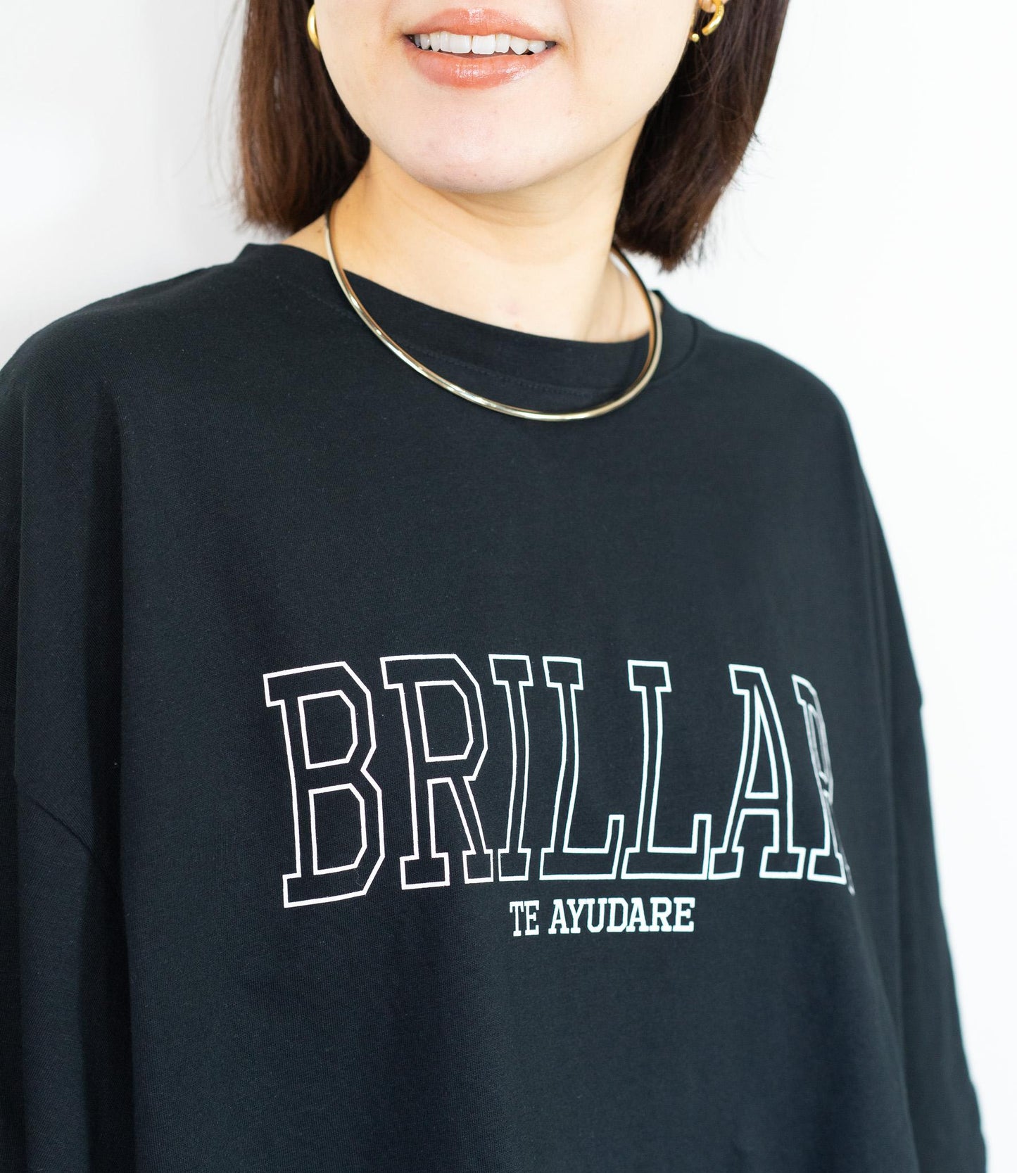 クロップドロゴTシャツ