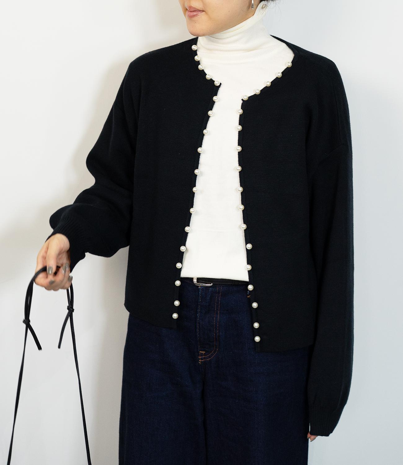 パールニットカーディガン