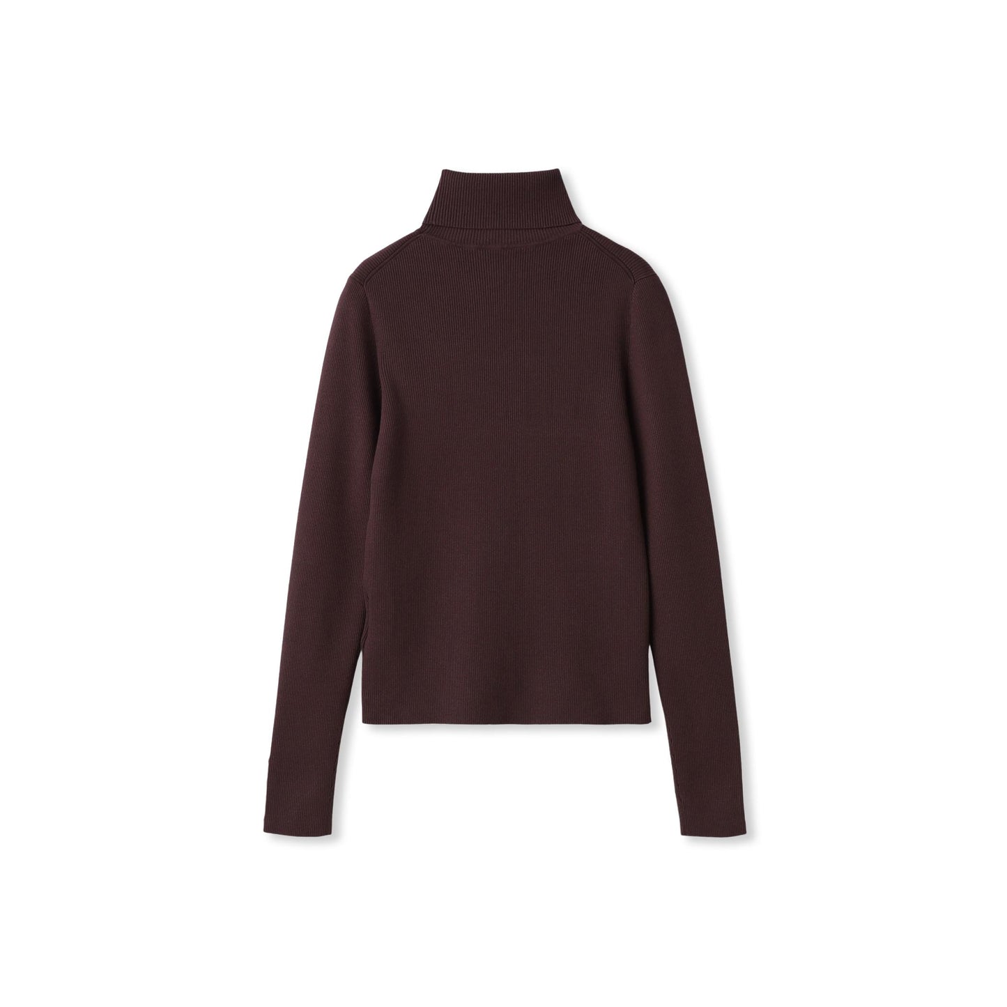 リブタートルニットプルオーバー≪手洗い可能≫