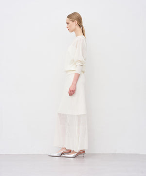 シアーニット コンビスカート