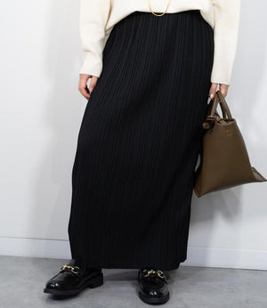 ストレートプリーツスカート