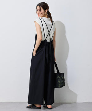 プルオーバー×キャミサロペットセット