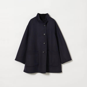 バイカラー リバー Aライン コート
