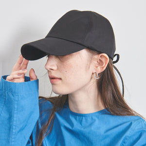 コットン バックリボン キャップ UV