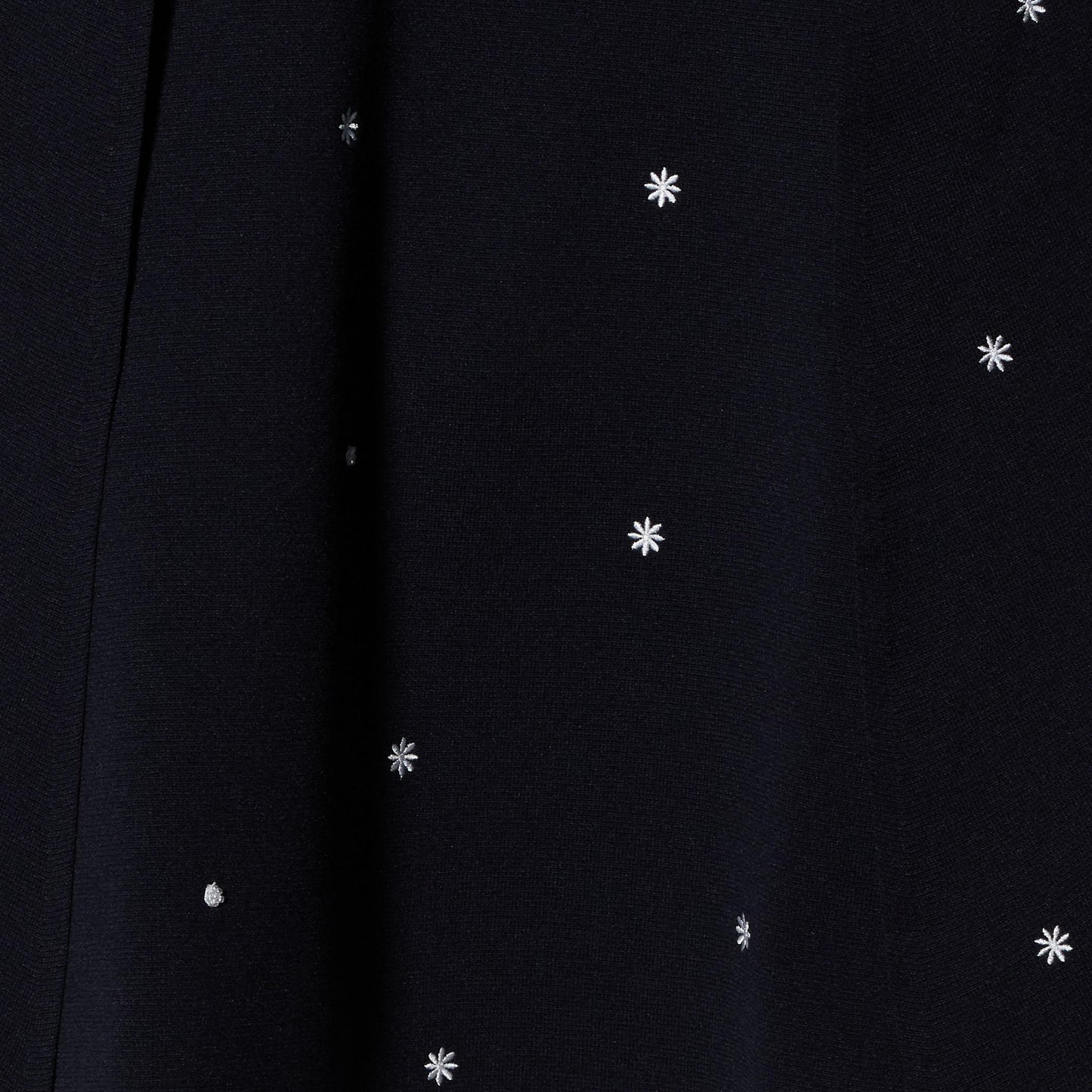 エンブロイダリー フラワー ケープニット ‐ウォッシャブル‐