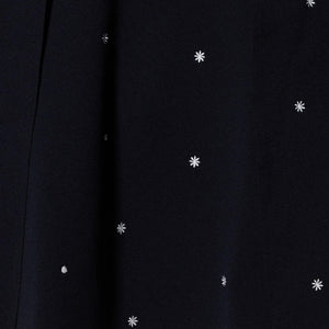 エンブロイダリー フラワー ケープニット ‐ウォッシャブル‐