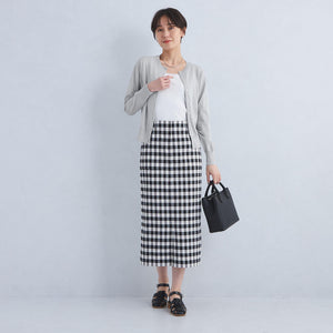 ドラキー クルーネック ニット カーディガン