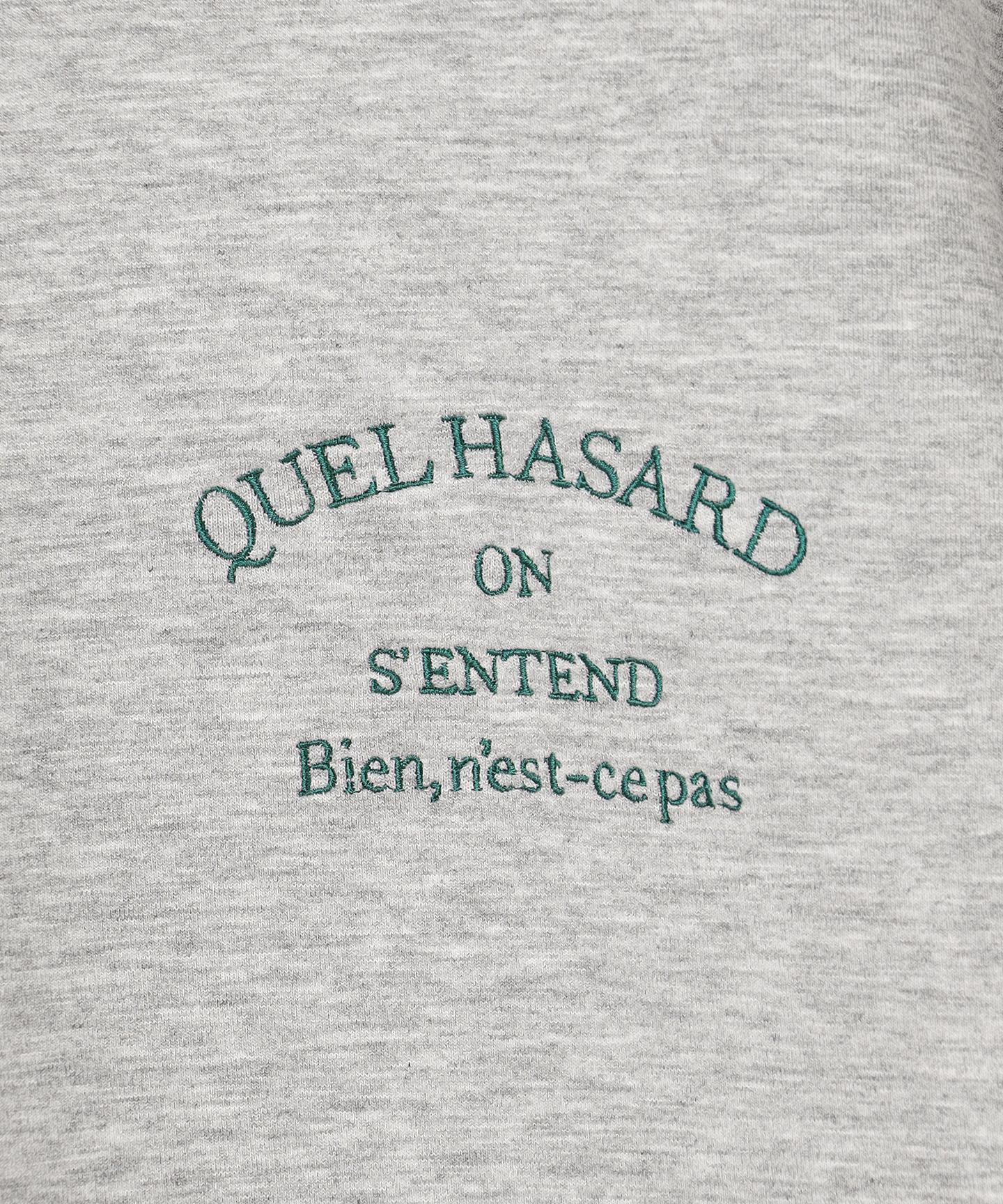 BEAUTY FORM JERSEY 刺繍ロゴ プルオーバー