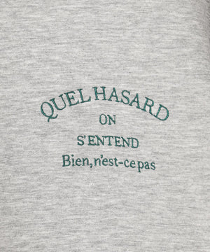 BEAUTY FORM JERSEY 刺繍ロゴ プルオーバー