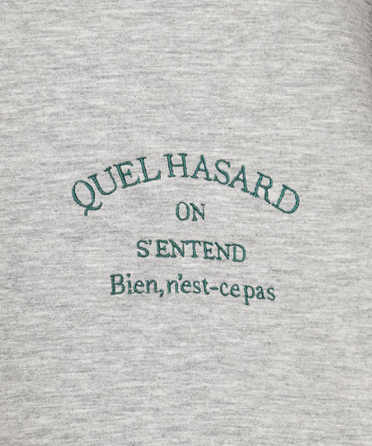 BEAUTY FORM JERSEY 刺繍ロゴ プルオーバー