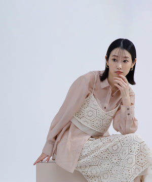 シアーオーバーシャツ