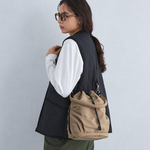 ハッスイ ポケットドロスト バッグ - はっ水 -