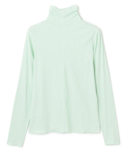 コットンカシミヤ タートルネックカットソー