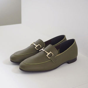 【防水】ビットモカローファー