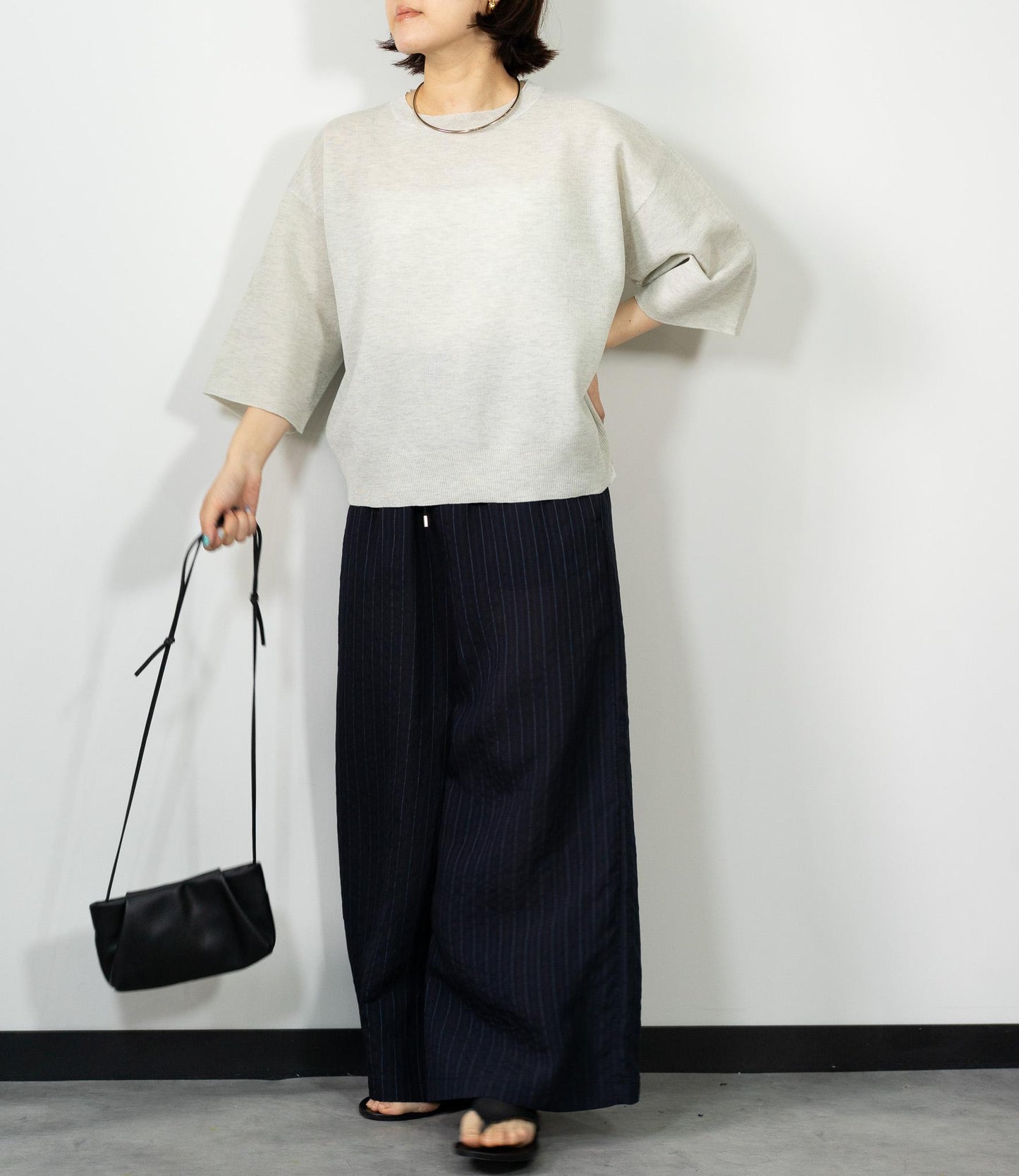 ラメニットTシャツ