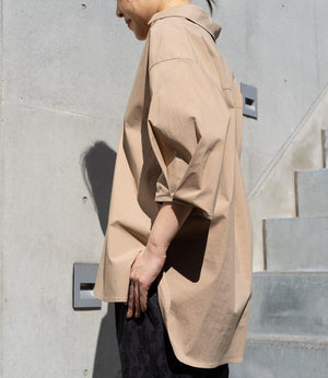 オーバーサイズスキッパーシャツ