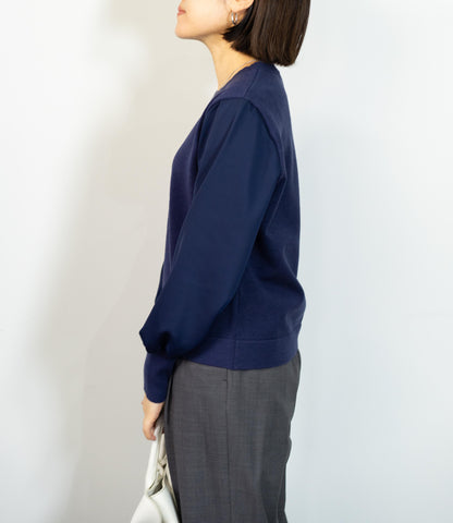 布帛切り替えコンパクトニット