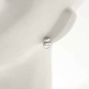 2オーバル ドーム ピアス