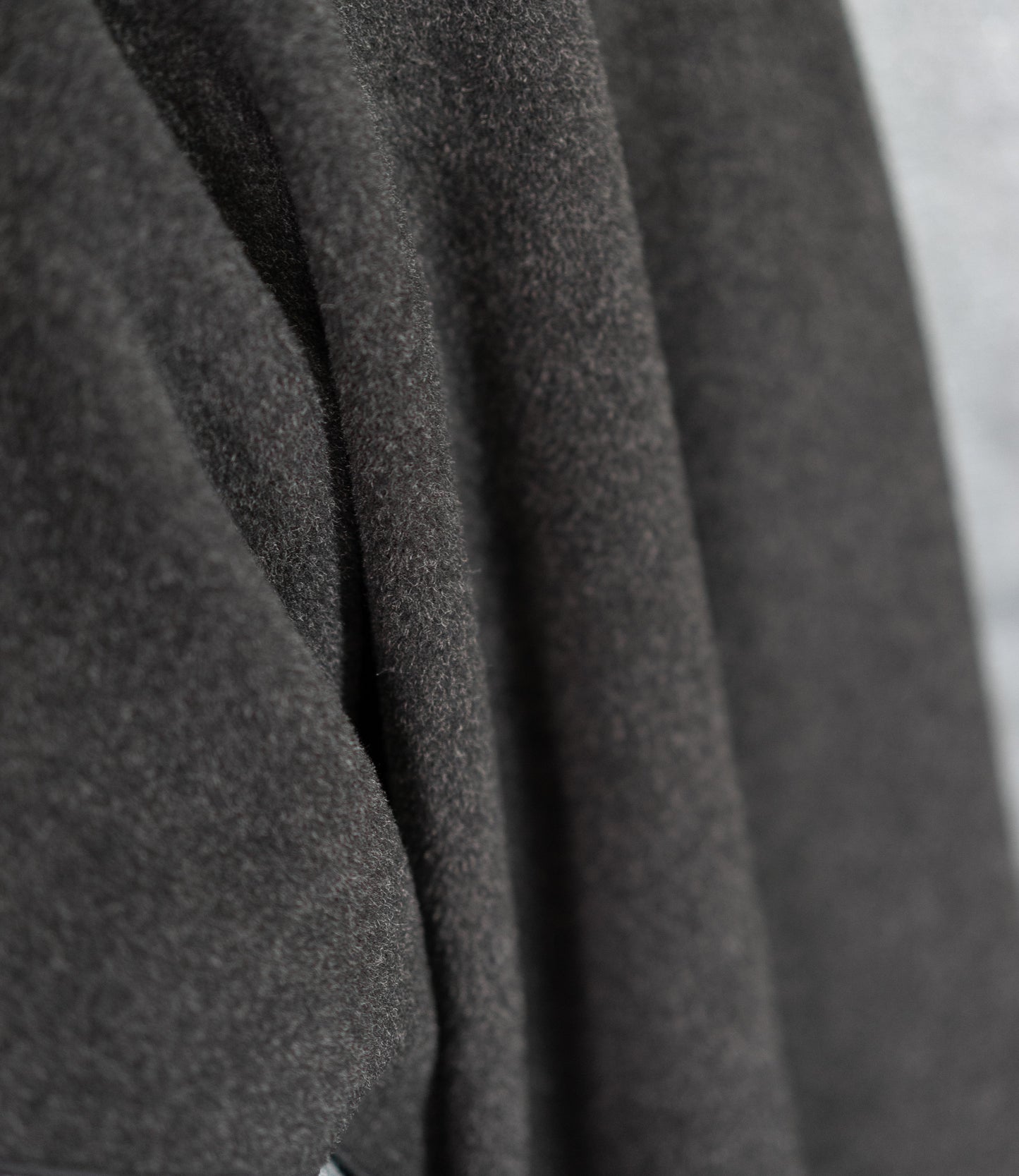 ニットパイル着流しアウター