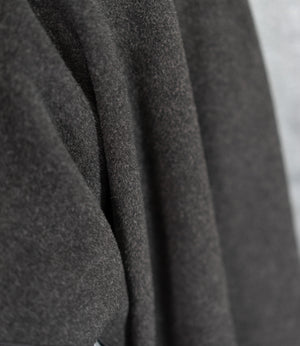 ニットパイル着流しアウター