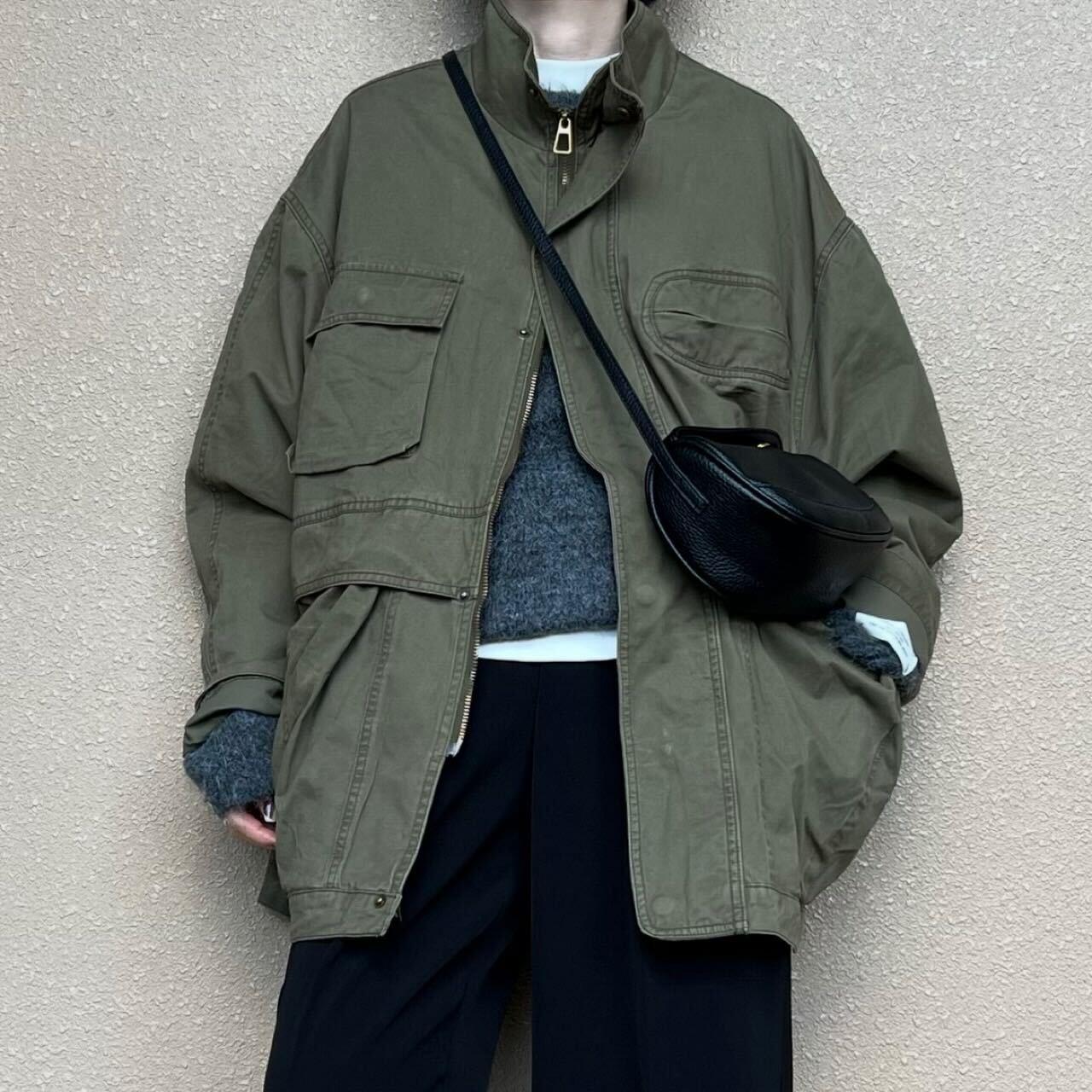 BIGポケットミリタリージャケット