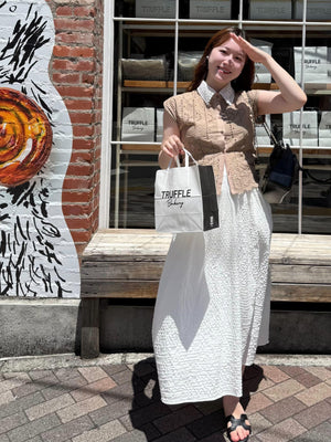 総レースシャツブラウス